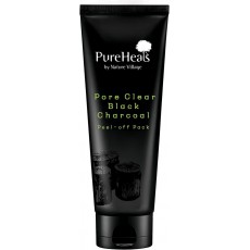 PureHeals Pore Clear Black Charcoal - Peel Off Mask|Switezland|BoOonBox
